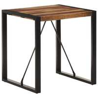  Dining Table 70x70x75 cm Solid Acacia Wood