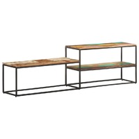  TV Cabinet 180x30x50 cm Solid Reclaimed Wood