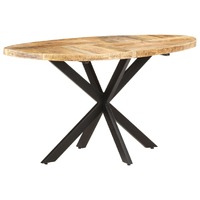  Dining Table 140x80x75 cm Solid Mango Wood