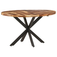  Dining Table 140x80x75cm Solid Acacia Wood
