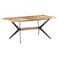  Dining Table 180x90x76 cm Solid Mango Wood
