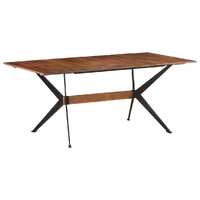  Dining Table 180x90x76 cm Solid Mango Wood