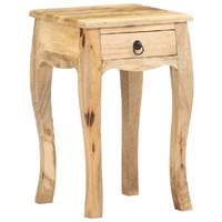  Bed Cabinet 28x28x46 cm Solid Mango Wood