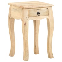  Bed Cabinet 28x28x46 cm Solid Mango Wood