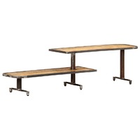 TV Cabinet 160x30x40 cm Solid Mango Wood