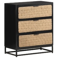  Sideboard 60x35x70 cm Solid Mango Wood