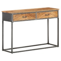  Console Table 110x35x75 cm Solid Acacia Wood