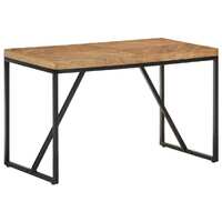  Dining Table 120x60x76 cm Solid Acacia and Mango Wood