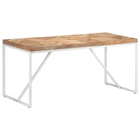  Dining Table 160x70x76 cm Solid Acacia and Mango Wood