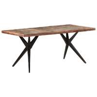  Dining Table 180x90x76 cm Solid Reclaimed Wood