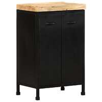  Sideboard 47x35x76 cm Rough Mango Wood