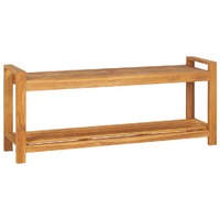  Bench 120 cm Solid Teak Wood