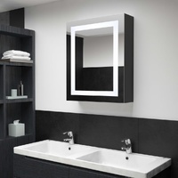  LED Bathroom Mirror Cabinet 50x13x70 cm