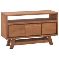  TV Cabinet 80x30x50 cm Solid Teak Wood