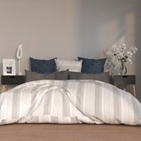  Bedside Cabinets 2 pcs Black 40x40x56 cm Engineered Wood