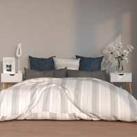  Bedside Cabinets 2 pcs High Gloss White 40x40x56 cm Engineered Wood