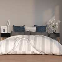  Bedside Cabinets 2 pcs High Gloss Black 40x40x56 cm Engineered Wood