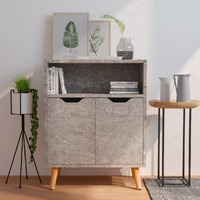  Sideboard Concrete Grey 60x30x72 cm Engineered Wood