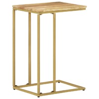  Side Table 35x45x65 cm Solid Mango Wood