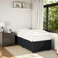  Bed Frame without Mattress Black 90x190 cm Velvet