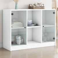  Sideboard White 102x37x75.5 cm Engineered Wood