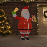  Decorative Christmas Santa Claus Figure LED Luxury Fabric 180 cm