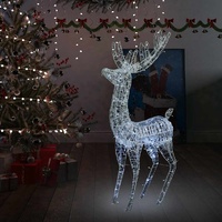  XXL Acrylic Christmas Reindeer 250 LED 180 cm Cold white