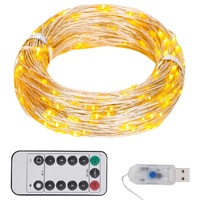 LED String with 300 LEDs Warm White 30 m