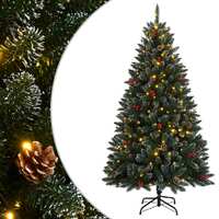  Artificial Christmas Tree 300 LEDs 240 cm
