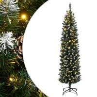  Artificial Slim Christmas Tree 150 LEDs 150 cm