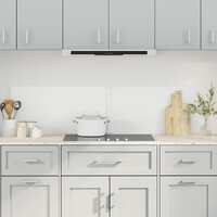  Kitchen Backsplashes 2 pcs Transparent 80x40 cm Tempered Glass