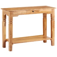  Console Table 100x40x76 cm Solid Wood Acacia