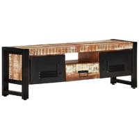  TV Cabinet 120x30x40 cm Solid Wood Reclaimed