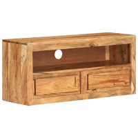  TV Cabinet 88x30x40 cm Solid Wood Acacia