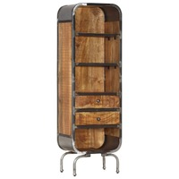  Highboard 40x30x126 cm Solid Wood Mango