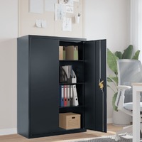  File Cabinet Anthracite 90x40x140 cm Steel