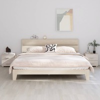  Bedside Cabinets&quot;HAMAR&quot;2 pcs White 40x35x44.5 cm Solid Wood