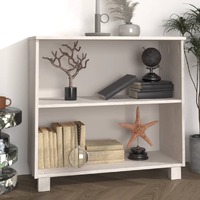  Sideboard &quot;HAMAR&quot; White 85x35x80 cm Solid Wood Pine