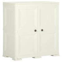  Plastic Cabinet 79x43x85.5 cm Wood Design Vanilla Ice