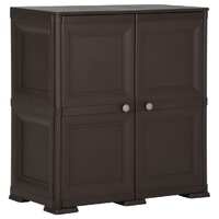  Plastic Cabinet 79x43x85.5 cm Wood Design Brown