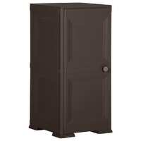  Plastic Cabinet 40x43x85.5 cm Wood Design Brown