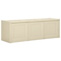  Cushion Box Angora White 125x40x42 cm 130 L