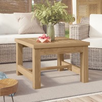  Coffee Table 45x45x30 cm Solid Wood Teak