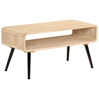  Coffee Table 95x40x45 cm Solid Wood Mango