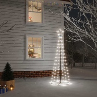  Christmas Cone Tree Cold White 108 LEDs 70x180 cm