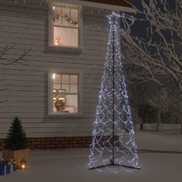  Christmas Cone Tree Cold White 500 LEDs 100x300 cm