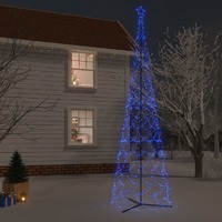  Christmas Cone Tree Blue 3000 LEDs 230x800 cm