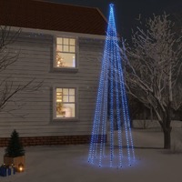  Christmas Tree with Spike Blue 1134 LEDs 800 cm