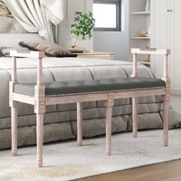 Bench Dark Grey 110x40x70 cm Fabric
