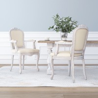  Dining Chairs 2 pcs 62x59.5x100.5 cm Linen